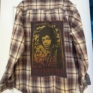 JIMI HENDRIX Concert Flannel
